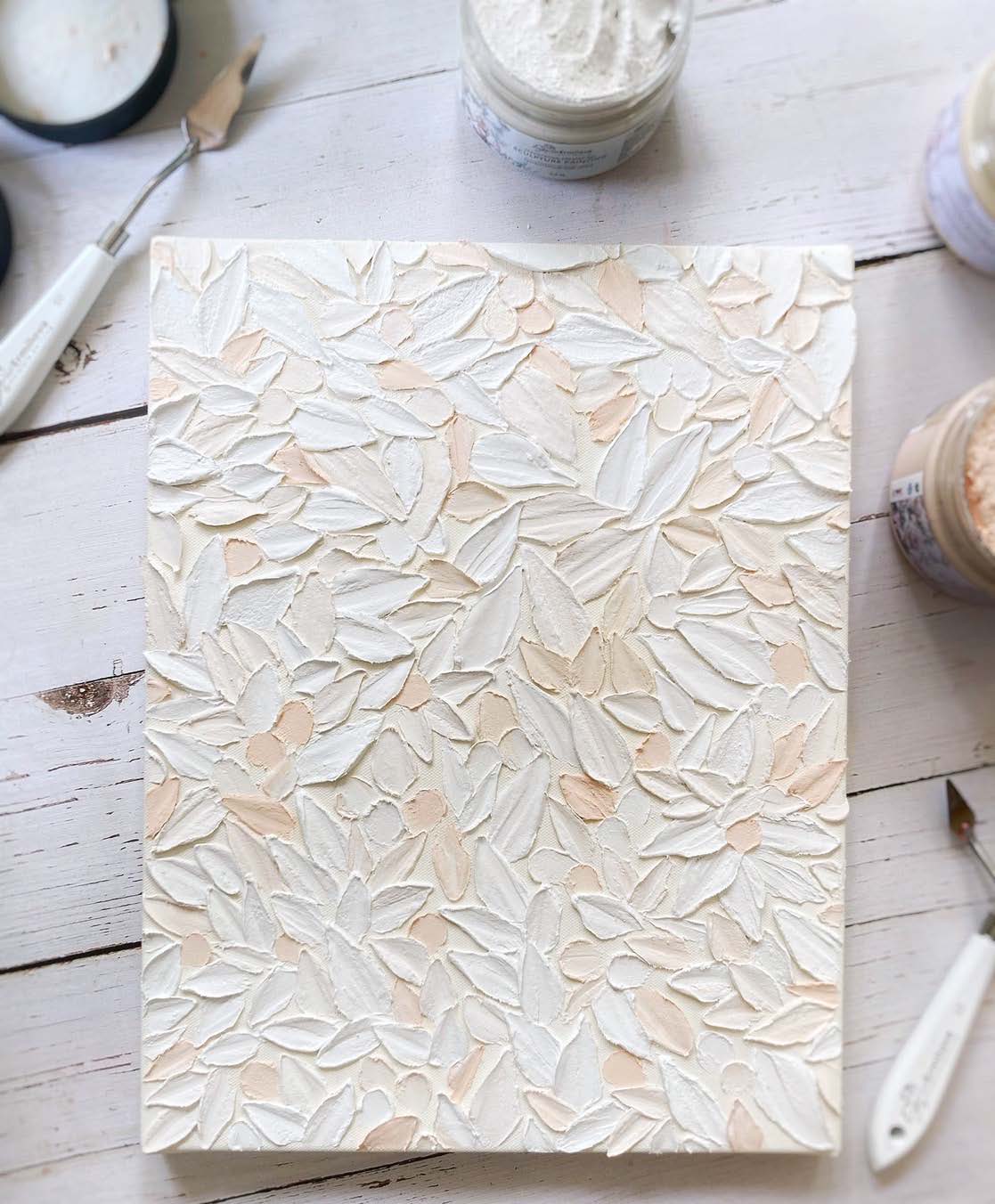 浮雕花-珍珠畫室-PearlArt-許蓁蓁